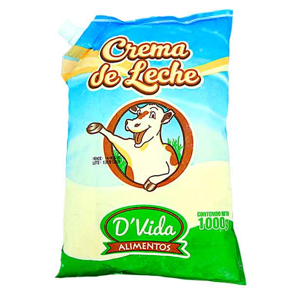 Crema de leche  Distribuciones ALVIDA