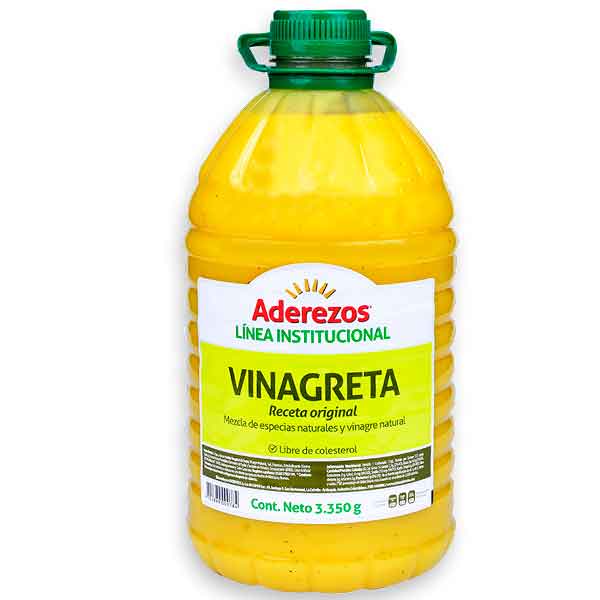 Vinagreta Aderezos 3340 Gr Distribuidora Fp Medellin Colombia 7409