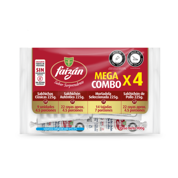 MEGA COMBO FAZAN X 900g